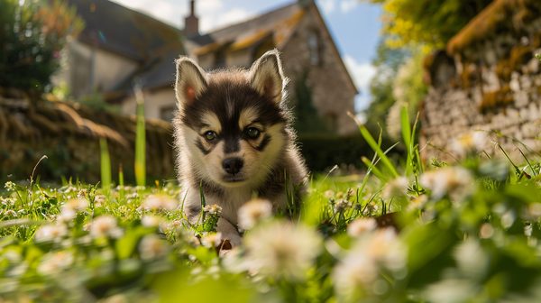 Découvrez les pomsky élevés en Normandie